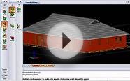 AEC Roof enhancements in Caddie AEC Architecture .dwg software