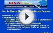 Top Online College Degree Program